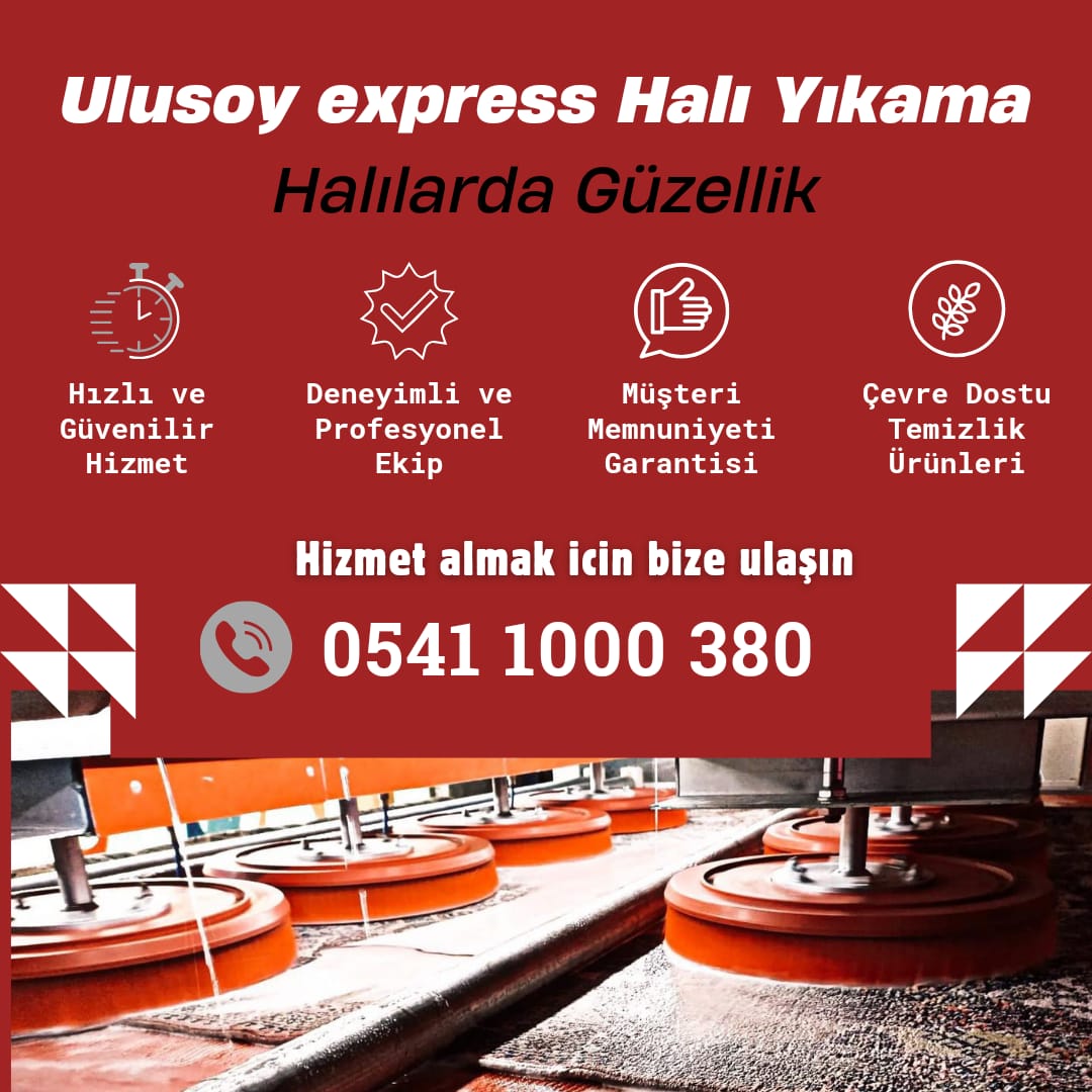 Mimarsinan Mahallesi En Yakın Halı Yıkama fabrikası Ulusoy Halı Koltuk Yıkama Fabrikası.