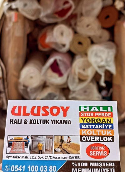 Sahabiye mahallesi en yakın halı yıkama fabrikası koltuk ve perde yıkaması ücretsiz servis imkanı Ulusoy halı yıkama